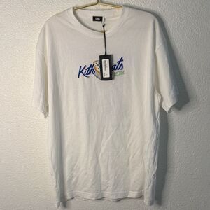 Kith Only You Tee- Treats Soft Serve- White Tee with logo front and back- Large